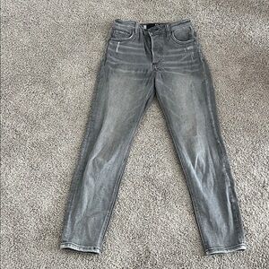 Kut from the Kloth High Rise Naomi Girlfriend Straight Leg Jeans Size 2L